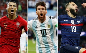 Dàn cầu thủ tỏa sáng rực rỡ dù đã bước qua tuổi 35: Messi sánh vai cùng Ronaldo và Benzema