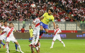 Neymar kiến tạo, Marquinhos ghi bàn phút 90, ĐT Brazil thắng nhọc ĐT Peru