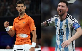 Lionel Messi, Novak Djokovic, Michael Jordan và những nam VĐV xuất sắc nhất lịch sử