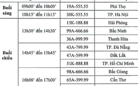 Biển số "siêu đẹp" 30K - 555.55 chốt giá 14,12 tỉ đồng