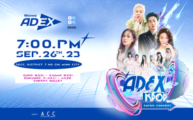 Suho, Xiumin (EXO) cùng loạt sao Kpop đình đám quy tụ tại ADEX KPOP SUPER CONCERT 2023