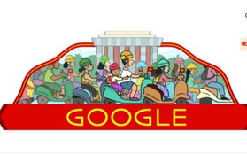 Google Doodle chào mừng ngày Quốc khánh Việt Nam