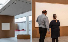 Chuyện về nghệ sĩ bán hai khung tranh trống trơn có tựa đề "Lấy tiền và chạy" với giá 75.000 USD cho bảo tàng