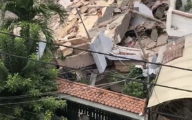 TPHCM: Nhà cao tầng bất ngờ đổ sập, đang triển khai tìm kiếm nạn nhân