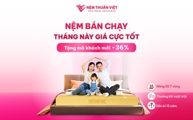 Ưu đãi chấn động khi mua nệm Online - Giảm đậm, quà tặng đến 10 món