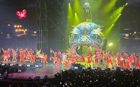 Hoàng Thùy Linh mở màn Vietnamese Concert hoành tráng: dựng cây đa và đầu sư tử khổng lồ, Wren Evans xuất hiện!