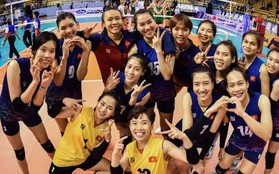Tuyển bóng chuyền nữ Việt Nam thăng tiến vượt bậc trên bảng xếp hạng thế giới