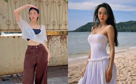 Cặp "nữ hoàng lookbook" thi The New Mentor