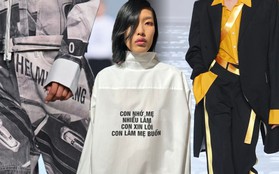 Peter Do đem thơ Việt vào BST của Helmut Lang tại New York Fashion Week!