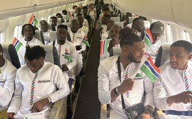 Đội tuyển châu Phi hút chết vì sự cố máy bay