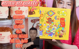 Review set quà Tết 399k của Quang Linh Vlogs: Các món có đặc trưng riêng, được TikToker dành lời khen đặc biệt