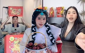 Hằng Du Mục là ai mà "khuấy đảo" livestream của Quang Linh Vlogs, giúp bán nghìn đơn set quà Tết?