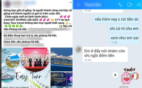 Hé lộ đoạn chat nạn nhân của app Easy Tour mắng người vì nhận được lời khuyên ngừng đầu tư: "Em ở đấy nói nhảm còn chị ngồi đếm tiền"