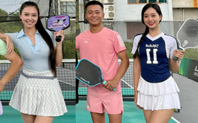 Profile “đỉnh nóc kịch trần” của 2 mỹ nhân bắt cặp với Quang Linh Vlogs trên sân pickleball