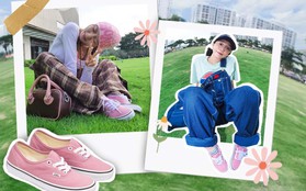 “Vans Girl” - nổi bật sắc hồng cá tính