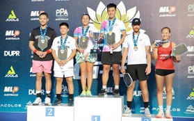 Team D-Joy giành hàng loạt huy chương tại giải đấu pickleball PPA Tour Australia - Việt Nam Open 2024