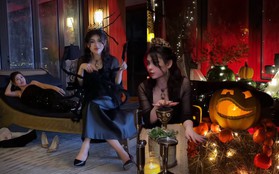 TikToker Gia Kỳ chơi lớn dịp Halloween: Biến nhà thành lâu đài ma mị, còn trải thảm đỏ đón fan