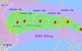 Bão Trami di chuyển nhanh vào Biển Đông, cường độ tiếp tục mạnh thêm