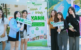 Dàn trai xinh gái đẹp "check-in" hưởng ứng chiến dịch "Hành trình xanh"