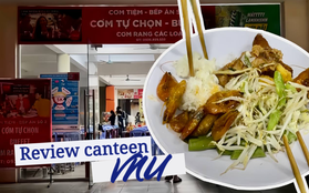 "Đột nhập" canteen ĐH Quốc gia Hà Nội: Được tự chọn món như buffet, suất ăn 35k mà "ê hề đồ", còn chất lượng ra sao?