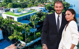 Choáng trước dinh thự 2 nghìn tỷ vừa tậu của David Beckham: Ngay cạnh biển, cây vây quanh, rộng đi cả ngày không hết