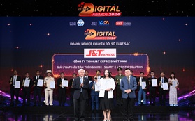 J&T Express tiếp tục được vinh danh giải thưởng Vietnam Digital Awards 2024 nhờ nỗ lực bền bỉ trong chuyển đổi số