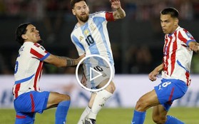 Messi không ghi bàn, Argentina thua ngược Paraguay