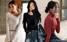 10 cách phối áo thun dài tay và quần jeans trẻ trung