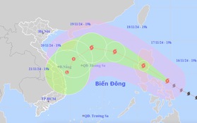 Siêu bão Man-yi giật trên cấp 17, khi nào vào biển Đông?