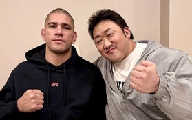 'Ông chú cơ bắp' Ma Dong-seok đọ lực đấm với nhà vô địch UFC