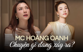 Chuyện gì đang xảy ra với MC Hoàng Oanh?