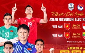 Bất ngờ với giá vé xem ĐT Việt Nam đá ASEAN Cup 2024