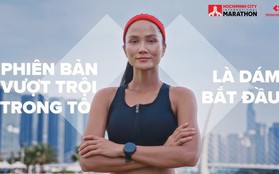 Chị đẹp H’Hen Nie “đạp gió” với cự li 21km tại giải Marathon Quốc Tế TP. Hồ Chí Minh