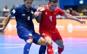 'Động đất' tại giải vô địch futsal Đông Nam Á: Đội tuyển Việt Nam thắng Thái Lan