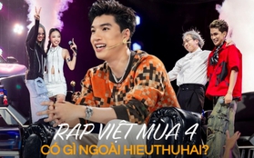 Rap Việt mùa 4 có gì ngoài HIEUTHUHAI?