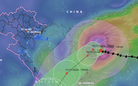 Bão số 7 bất ngờ mạnh trở lại, giật trên cấp 17