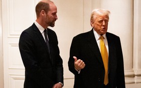 Ông Trump không tiếc lời khen Thân vương William "đẹp trai" và chia sẻ về cuộc gặp gỡ tại Paris