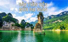 "Bức tranh thủy mặc" sống động, đầy chất thơ giữa nơi đại ngàn, 4 mùa đều đẹp như "đảo thần tiên": Chỉ cách Hà Nội 250km