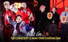 Loạt “sạn” khó tin tại concert 2 Anh Trai Vượt Ngàn Chông Gai