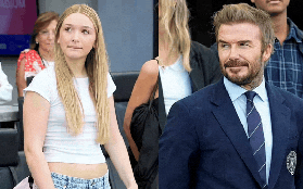 Con gái Beckham mặc croptop để lộ vòng hai, nhan sắc thật trên sân bóng có khác khi "vào vai" tiểu thư tài phiệt?