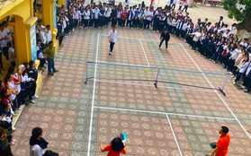 Pickleball đã xuất hiện tại trường học ở Hà Nội