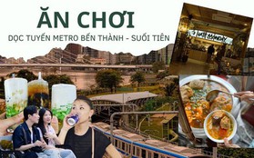 Trào lưu mới của dân văn phòng TP.HCM: Rủ nhau đi ăn trưa bằng tàu Metro, khám phá tụ điểm vui chơi dọc tuyến Bến Thành - Suối Tiên