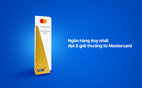 VIB dẫn đầu về chi tiêu thẻ Mastercard năm 2024