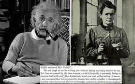 Albert Einstein đã viết những gì trong bức thư gửi Marie Curie vào năm 1911?