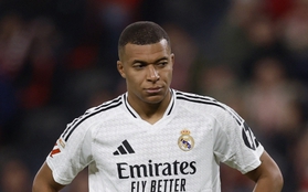 Mbappe hóa tội đồ, Real Madrid thua đau trước Athletic Club