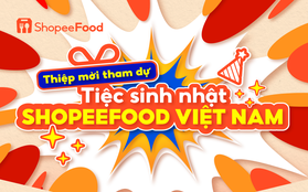 Tháng 12: Sinh nhật ShopeeFood, tiệc tùng không ngừng!