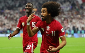 Akram Afif lập hat-trick khó tin trước Jordan, Qatar vô địch Asian Cup 2023