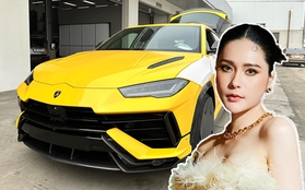 Được chồng tặng Lamborghini Urus Performante đúng dịp sinh nhật, Đoàn Di Băng công bố: "Sắp treo biển thần tài lớn mới trúng đấu giá"