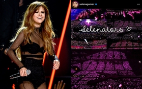 Selena Gomez "troll Kpop" đầu năm: Đăng ảnh cảm ơn fan nhưng lấy lộn hình concert... SNSD 10 năm trước!