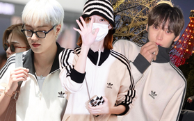 Có 1 mẫu áo adidas đang "càn quét" tủ đồ idol Kpop, giá tăng hơn 4 lần vì quá hot